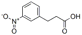 3-(3-硝基苯基)丙酸分子式结构图