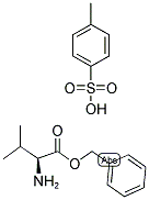 缬氨酸苄酯对甲苯磺酸盐分子式结构图