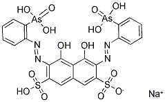 偶氮胂DAL分子式结构图