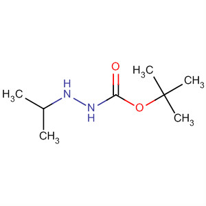 1-BOC-2-异丙基肼分子式结构图