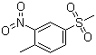 2-硝基-4-磺酰甲基甲苯分子式结构图