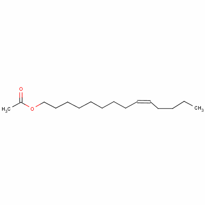 顺式-9-十四烯基乙酸酯分子式结构图