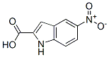 5-硝基吲哚-2-甲酸分子式结构图