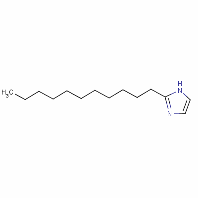 2-十一烷基咪唑分子式结构图