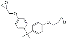 2,2-双-(4-甘胺氧苯)丙烷分子式结构图