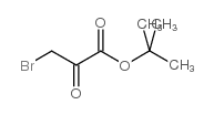 3-溴-2-氧代丙酸叔丁酯分子式结构图