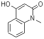 4-羟基-N-甲基-2-喹啉分子式结构图