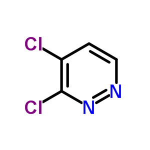 3,4-二氯哒嗪分子式结构图