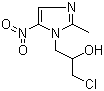 奥硝唑分子式结构图