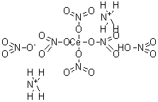 硝酸铈铵分子式结构图