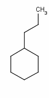 正丙基环己烷分子式结构图