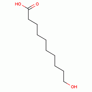 10-羟基癸酸分子式结构图