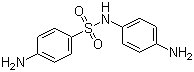 4,4'-二氨基苯磺酰替苯胺分子式结构图