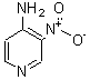 4-氨基-3-硝基吡啶分子式结构图