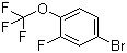 3-氟-4-三氟甲氧基溴苯分子式结构图