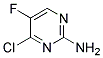 4-氯-5-氟嘧啶-2-胺分子式结构图