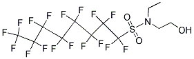 N-乙基全氟辛基磺酰胺乙醇分子式结构图