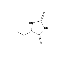 5-异丙基海因分子式结构图