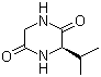 (s)-3-异丙基-哌嗪-2,5-二酮分子式结构图