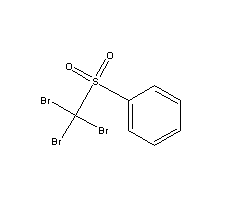 三溴甲基苯砜分子式结构图