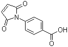 4-马来酰亚胺基苯甲酸分子式结构图