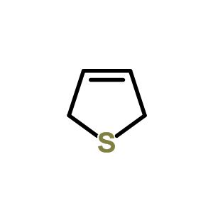 2,5-二氢噻吩分子式结构图