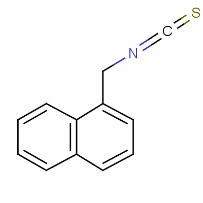 1-甲基萘异硫氰酸酯分子式结构图