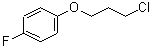 1-(3-氯丙氧基)-4-氟苯分子式结构图