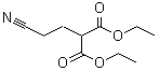 2-(2-氰乙基)丙二酸二乙酯分子式结构图