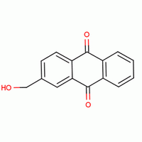 2-羟甲基蒽醌分子式结构图