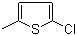 2-氯-5-甲基硫代苯分子式结构图