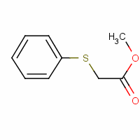 苯基硫代乙酸甲酯分子式结构图