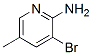 2-氨基-3-溴-5-甲基吡啶分子式结构图