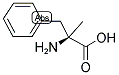 (R)-2-氨基-2-甲基-3-苯基丙酸分子式结构图