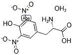 3,5-二硝基-L-酪氨酸分子式结构图