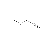 甲氧基乙腈分子式结构图