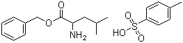 L-亮氨酸苄酯对甲苯磺酸盐分子式结构图