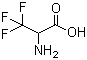 3,3,3-三氟-DL-丙氨酸分子式结构图