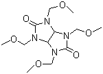 四甲氧甲基甘脲分子式结构图