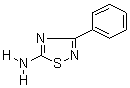 5-氨基-3-苯基-1,2,4-噻二唑分子式结构图