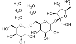 D-(+)-棉子糖五水合物分子式结构图