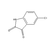 5-氯靛红分子式结构图