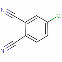 4-氯代邻苯二甲腈分子式结构图