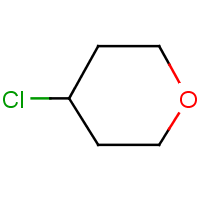4-氯四氢-2H-吡喃分子式结构图