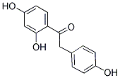 1-(2,4-二羟基苯基)-2-(4-羟基苯基)乙酮分子式结构图