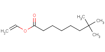 新癸酸乙烯酯分子式结构图