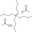 乙酸四丁基鏻单乙酸盐分子式结构图