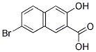 7-溴-3-羟基-2-萘甲酸分子式结构图