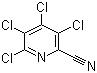 3,4,5,6-四氯吡啶氰分子式结构图