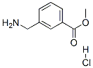 3-氨甲基苯甲酸甲酯盐酸盐分子式结构图